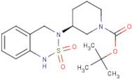 tert-Butyl (3S)-3-(2,2-dioxido-1,4-dihydro-3H-2,1,3-benzothiadiazin-3-yl)piperidine-1-carboxylate