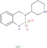 3-[(3R)-Piperidin-3-yl]-3,4-dihydro-1H-2,1,3-benzothiadiazine 2,2-dioxide hydrochloride