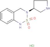 3-[(3S)-Pyrrolidin-3-yl]-3,4-dihydro-1H-2,1,3-benzothiadiazine 2,2-dioxide hydrochloride