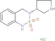 3-[(3R)-Pyrrolidin-3-yl]-3,4-dihydro-1H-2,1,3-benzothiadiazine 2,2-dioxide hydrochloride