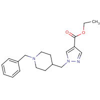 Ethyl 1-[(1-benzylpiperidin-4-yl)methyl]-1H-pyrazole-4-carboxylate