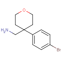 [4-(4-Bromophenyl)oxan-4-yl]methanamine