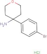 4-(4-Bromophenyl)oxan-4-amine hydrochloride