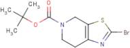 2-Bromo-4,5,6,7-tetrahydro[1,3]thiazolo[5,4-c]pyridine, N-BOC protected