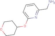 [6-(Oxan-4-yloxy)pyridin-2-yl]methanamine