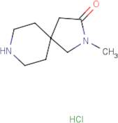 2-Methyl-2,8-diazaspiro[4.5]decan-3-one hydrochloride