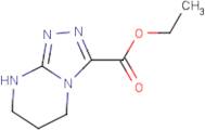 Ethyl 5H,6H,7H,8H-[1,2,4]triazolo[4,3-a]pyrimidine-3-carboxylate