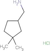 (3,3-Dimethylcyclopentyl)methanamine hydrochloride