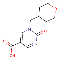 2-Oxo-1-[(tetrahydro-2H-pyran-4-yl)methyl]-1,2-dihydropyrimidine-5-carboxylic ac