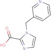 1-(Pyridin-3-ylmethyl)-1H-imidazole-2-carboxylic acid