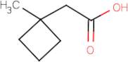 (1-Methylcyclobut-1-yl)acetic acid