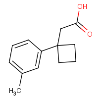 2-(1-m-Tolylcyclobutyl)acetic acid