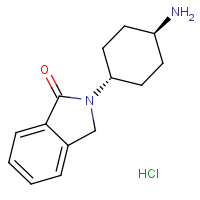 2-(trans-4-Aminocyclohexyl)-2,3-dihydro-1H-isoindol-1-one hydrochloride