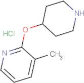 3-Methyl-2-(piperidin-4-yloxy)pyridine hydrochloride