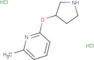 2-Methyl-6-(pyrrolidin-3-yloxy)pyridine dihydrochloride