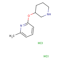 2-Methyl-6-(piperidin-3-yloxy)pyridine dihydrochloride