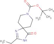 tert-Butyl 2-ethyl-4-oxo-1,3,8-triazaspiro[4.5]dec-1-ene-8-carboxylate