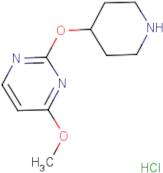 4-Methoxy-2-(piperidin-4-yloxy)pyrimidine hydrochloride