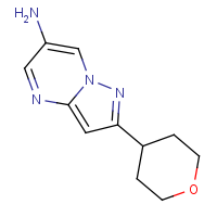 2-(Tetrahydro-2H-pyran-4-yl)pyrazolo[1,5-a]pyrimidin-6-amine