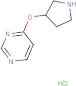 4-(Pyrrolidin-3-yloxy)pyrimidine hydrochloride