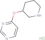 4-(Piperidin-3-yloxy)pyrimidine hydrochloride