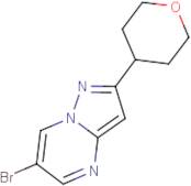 6-Bromo-2-(tetrahydro-2H-pyran-4-yl)pyrazolo[1,5-a]pyrimidine