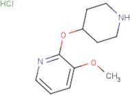 3-Methoxy-2-(piperidin-4-yloxy)pyridine hydrochloride