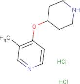 3-Methyl-4-(piperidin-4-yloxy)pyridine dihydrochloride