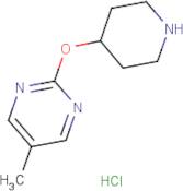 5-Methyl-2-(piperidin-4-yloxy)pyrimidine hydrochloride