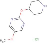 5-Methoxy-2-(piperidin-4-yloxy)pyrimidine hydrochloride