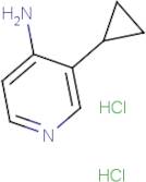 3-Cyclopropylpyridin-4-amine dihydrochloride