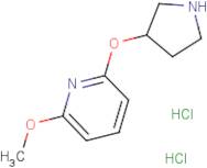 2-Methoxy-6-(pyrrolidin-3-yloxy)pyridine dihydrochloride