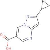 2-Cyclopropylpyrazolo[1,5-a]pyrimidine-6-carboxylic acid