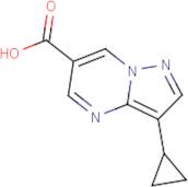 3-Cyclopropylpyrazolo[1,5-a]pyrimidine-6-carboxylic acid