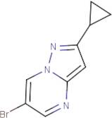 6-Bromo-2-cyclopropylpyrazolo[1,5-a]pyrimidine