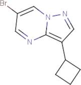 6-Bromo-3-cyclobutylpyrazolo[1,5-a]pyrimidine