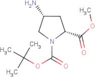 1-tert-Butyl 2-methyl (2R,4R)-4-aminopyrrolidine-1,2-dicarboxylate