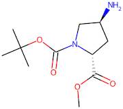 1-tert-Butyl 2-methyl (2R,4S)-4-aminopyrrolidine-1,2-dicarboxylate