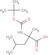 2-Methyl-DL-leucine, N-BOC protected