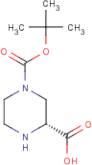 (2R)-Piperazine-2-carboxylic acid, N4-BOC protected