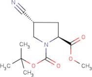 1-tert-Butyl 2-methyl (2S,4R)-4-cyanopyrrolidine-1,2-dicarboxylate