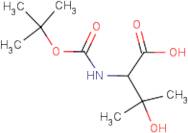 N-Boc-(+-)-2-amino-3-hydroxy-3-methylbutanoic acid