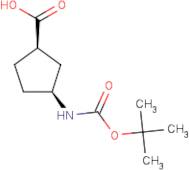 cis-3-Aminocyclopentane-1-carboxylic acid, N-BOC protected
