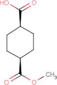 cis-4-Carbomethoxy-cyclohexane-1-carboxylic acid
