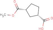 (1S,3R)-cis-3-Carbomethoxy cyclopentane-1-carboxylic acid