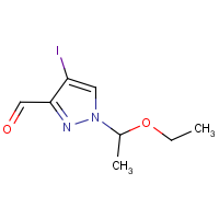 1-(1-Ethoxyethyl)-4-iodo-1H-pyrazole-3-carbaldehyde