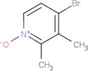 4-Bromo-2,3-dimethylpyridin-1-ium-1-olate