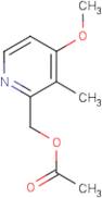 (4-Methoxy-3-methylpyridin-2-yl)methyl acetate