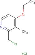 2-(Chloromethyl)-4-ethoxy-3-methylpyridine hydrochloride