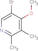 5-Bromo-4-methoxy-2,3-dimethylpyridine